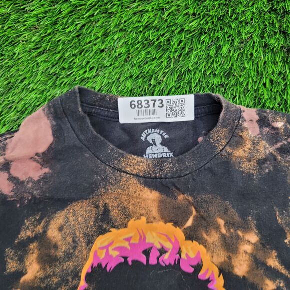 Jimmy-Hendrix Colorful Shirt Womens Large 20x26 Black - Picture 9 of 12